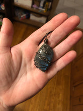 Load image into Gallery viewer, Labradorite Wire Wrapped Necklace
