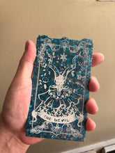 Load image into Gallery viewer, “The Devil” Resin Tarot Card
