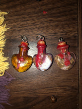 Load image into Gallery viewer, 1 LEFT! Little Protection Spell Jar Necklace
