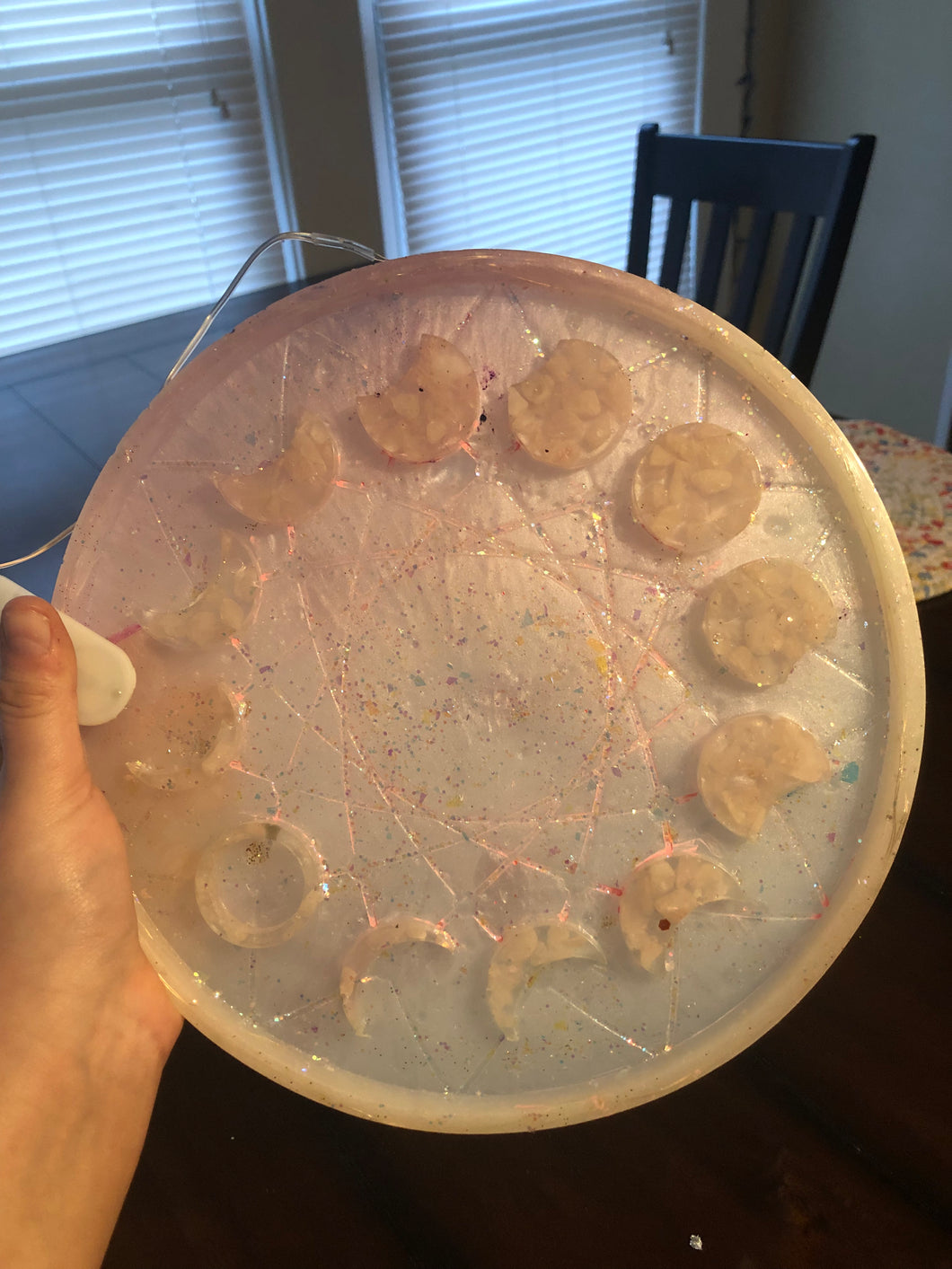 Large Light-Up Moon Phase Tray