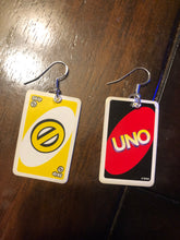 Load image into Gallery viewer, Uno Card Earrings
