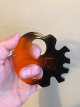 Load image into Gallery viewer, Black &amp; Orange Self-Defense Keychain Collection
