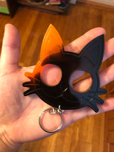 Load image into Gallery viewer, Black &amp; Orange Self-Defense Keychain Collection
