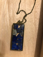 Load image into Gallery viewer, Lapis Lazuli Crystal Chip Necklace
