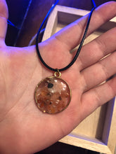 Load image into Gallery viewer, Red Agate Crystal Necklace
