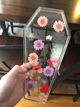 Load image into Gallery viewer, Large Flower Coffin Tray
