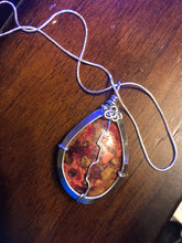 Load image into Gallery viewer, Brecciated Jasper Wire Wrapped Necklace
