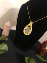 Load image into Gallery viewer, Rose Quartz Wire Wrapped Necklace
