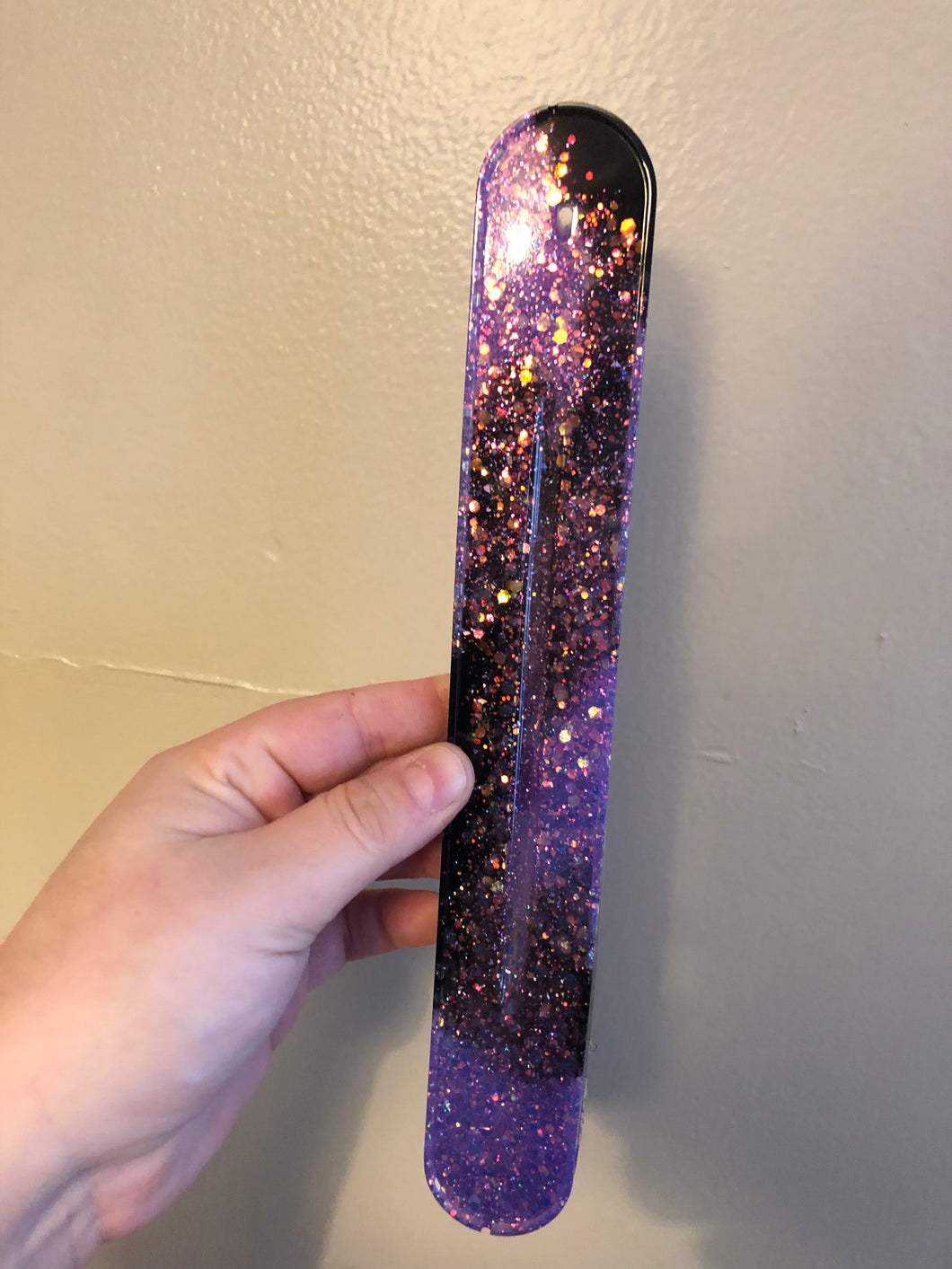 Black & Purple Incense Holder