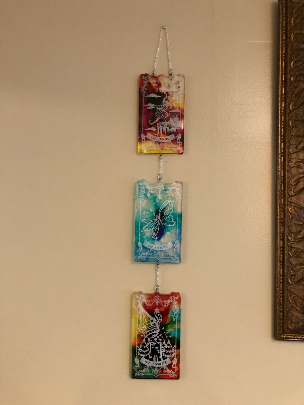 Tarot Card Wall Hanging Art